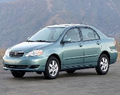 Toyota Corolla, 2004 model Toyota Corolla, 2004 model